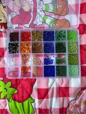 Multicolored Seed Beads